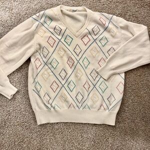 Pringle of Scotland Cream Cotton Sweater